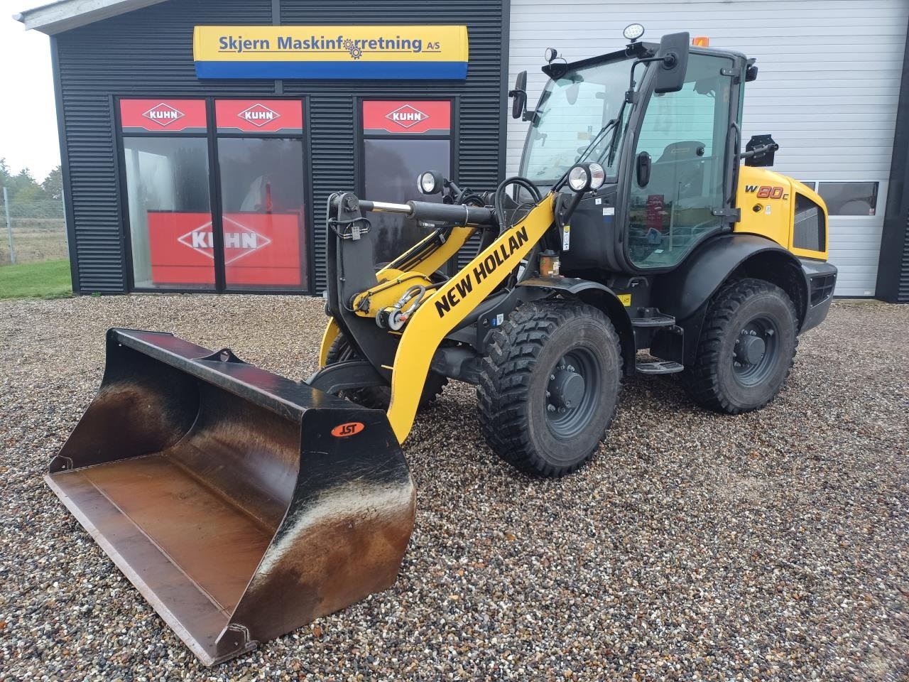 Radlader of the type New Holland W80C ZB HS-AG, Gebrauchtmaschine in Skjern (Picture 1)