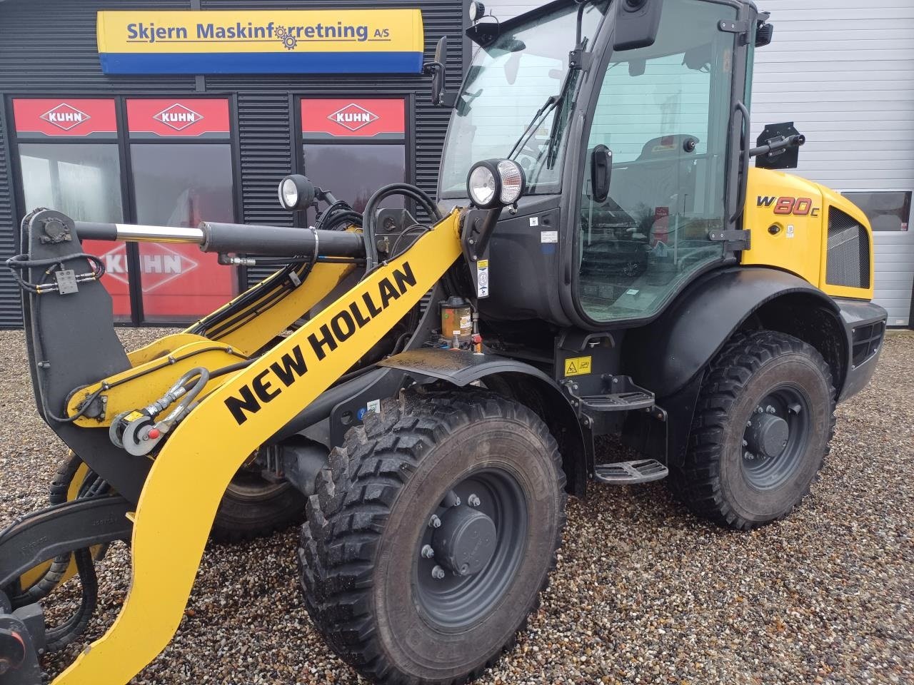 Radlader za tip New Holland W80C ZB HS-AG, Gebrauchtmaschine u Skjern (Slika 3)