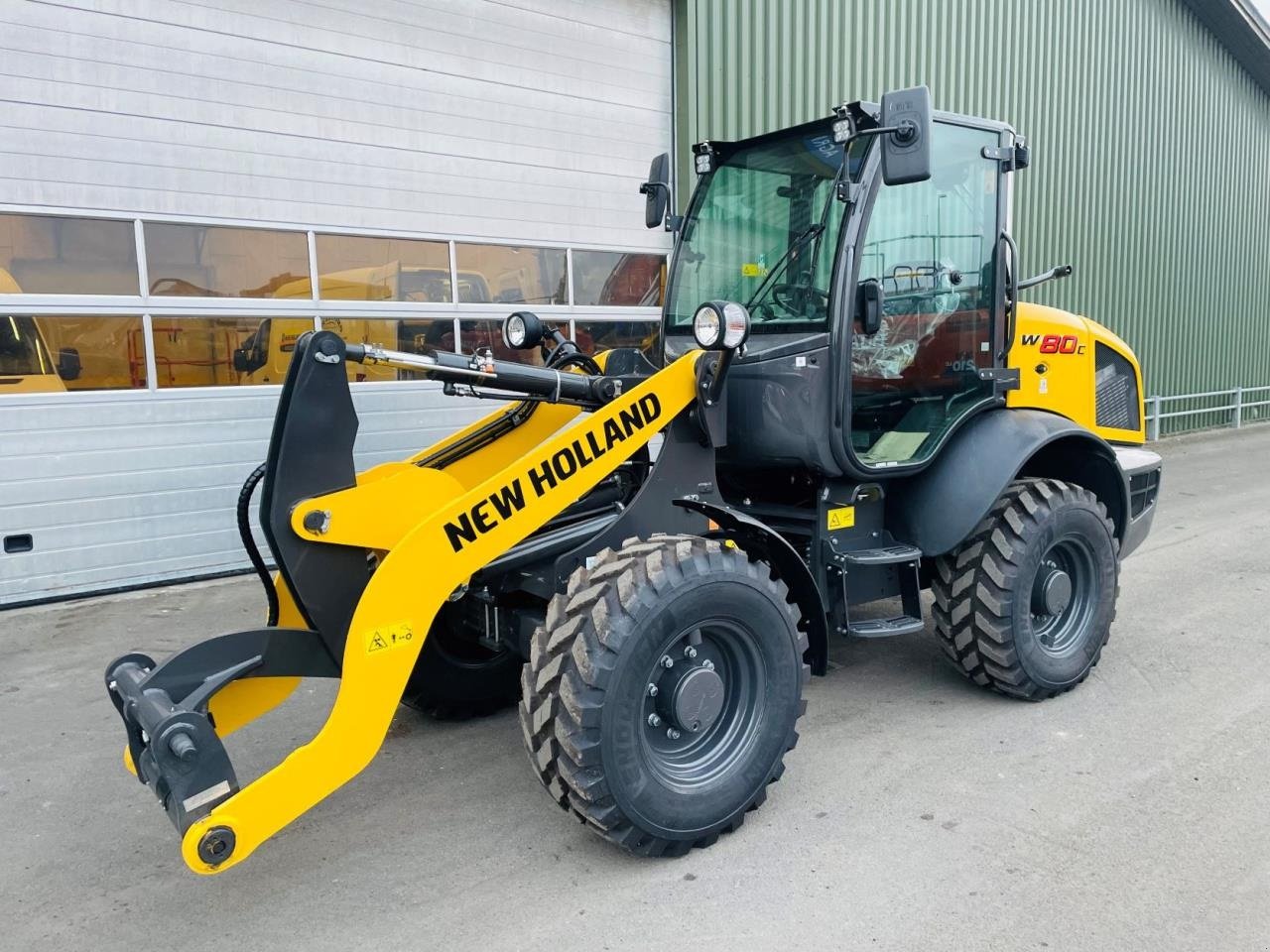 Radlader typu New Holland W80C ZB-HS, Gebrauchtmaschine w Middelfart (Zdjęcie 8)