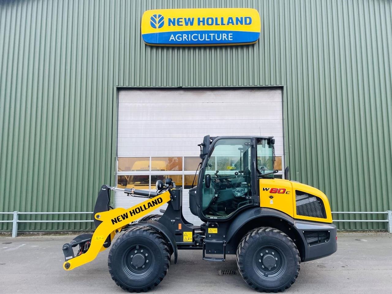 Radlader от тип New Holland W80C ZB-HS, Gebrauchtmaschine в Middelfart (Снимка 1)