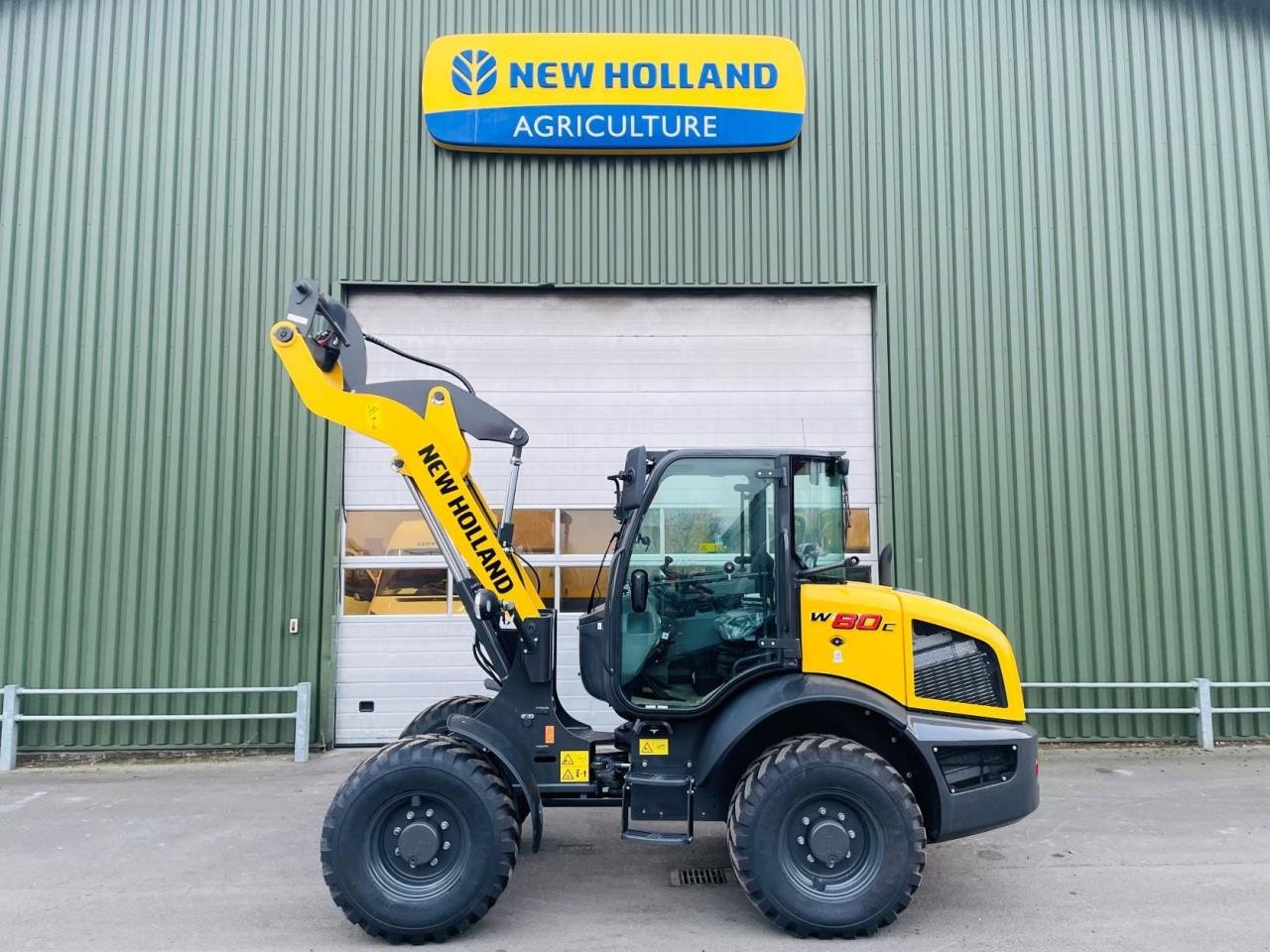 Radlader du type New Holland W80C ZB-HS, Gebrauchtmaschine en Middelfart (Photo 2)