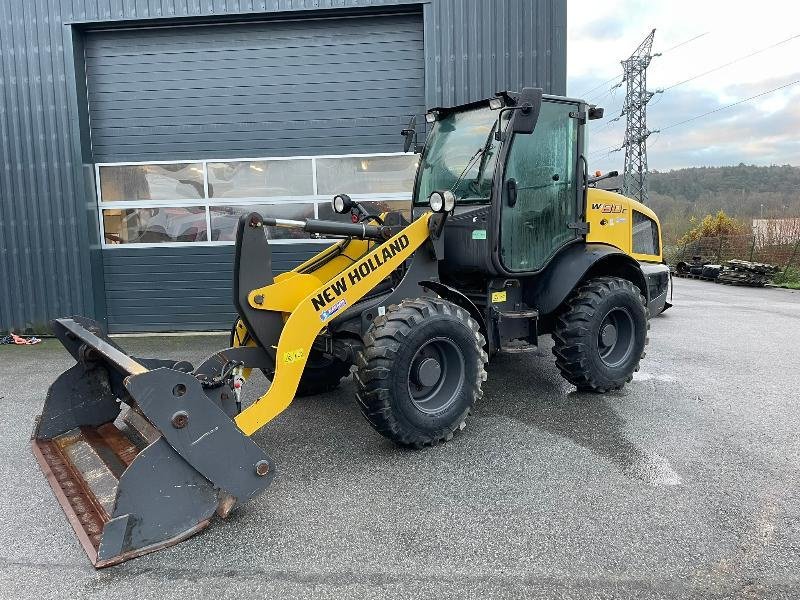 Radlader typu New Holland W80C, Gebrauchtmaschine v JOSSELIN (Obrázok 2)