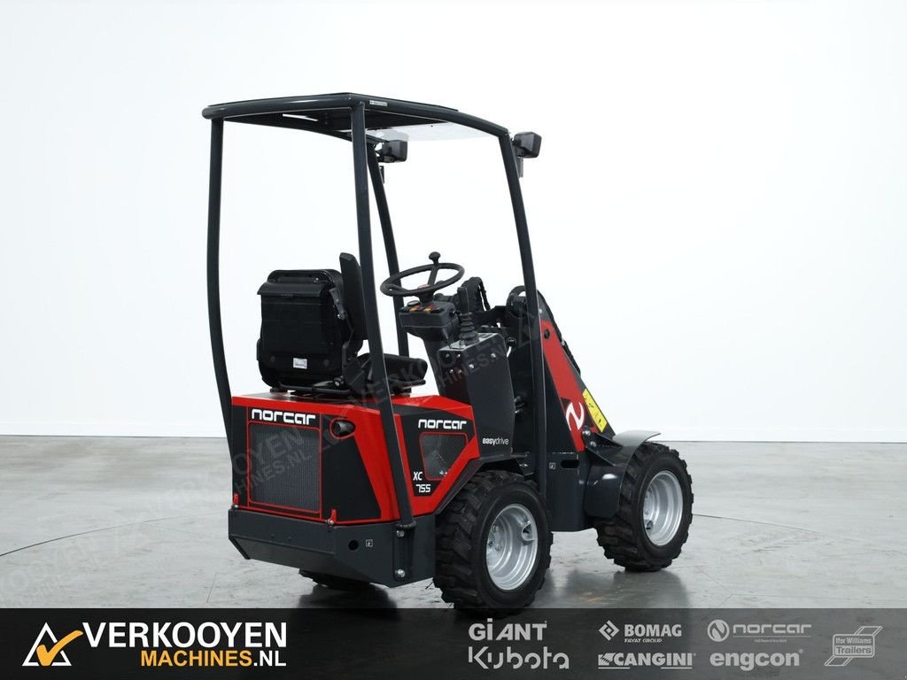 Radlader des Typs Norcar 755XC Minishovel ACTIE, Neumaschine in Vessem (Bild 7)