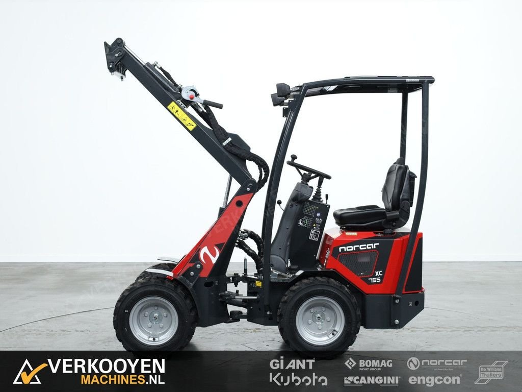 Radlader des Typs Norcar 755XC Minishovel ACTIE, Neumaschine in Vessem (Bild 3)