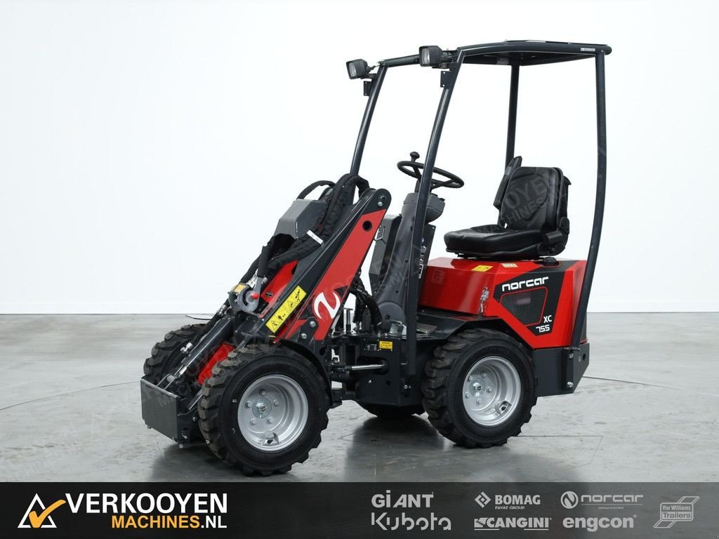 Radlader van het type Norcar 755XC Minishovel ACTIE, Neumaschine in Vessem (Foto 1)