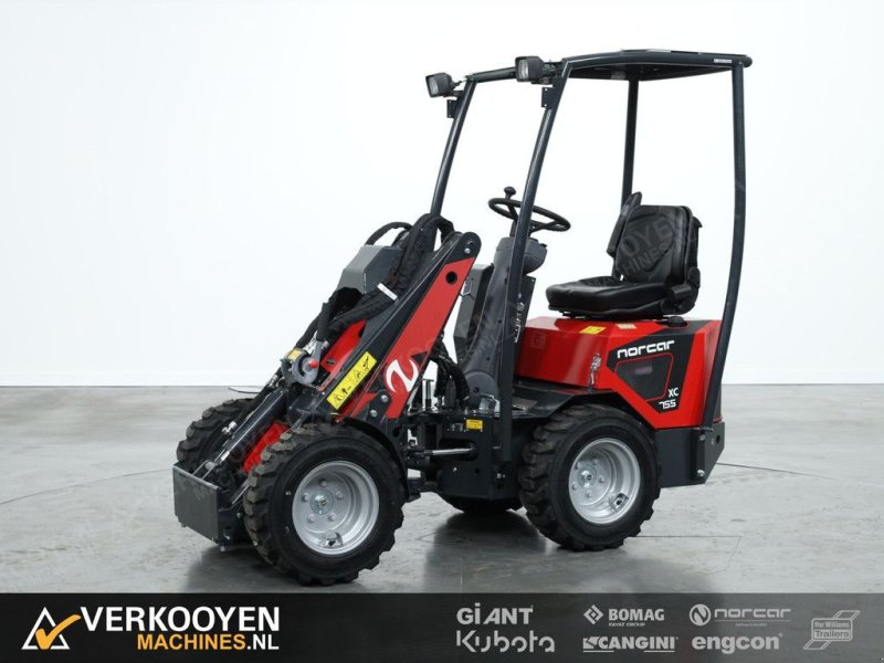 Radlader del tipo Norcar 755XC Minishovel ACTIE, Neumaschine In Vessem