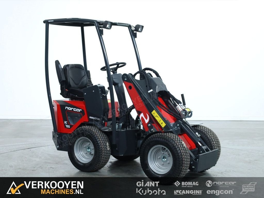 Radlader des Typs Norcar 755XC Minishovel ACTIE, Neumaschine in Vessem (Bild 5)