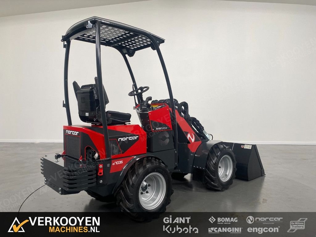 Radlader del tipo Norcar a7035 Minishovel 1500kg hef - TELESCOOP, Neumaschine en Vessem (Imagen 5)