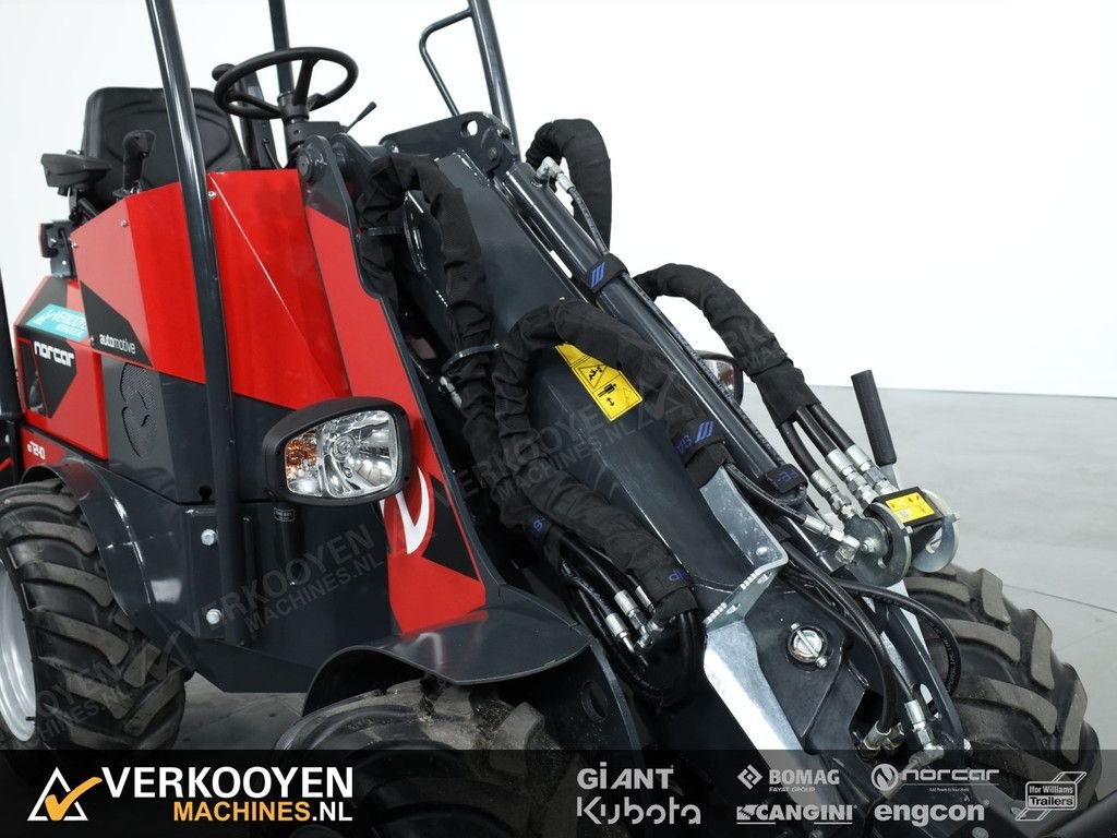 Radlader typu Norcar a7240 Minishovel 1500kg hef, Gebrauchtmaschine w Vessem (Zdjęcie 10)