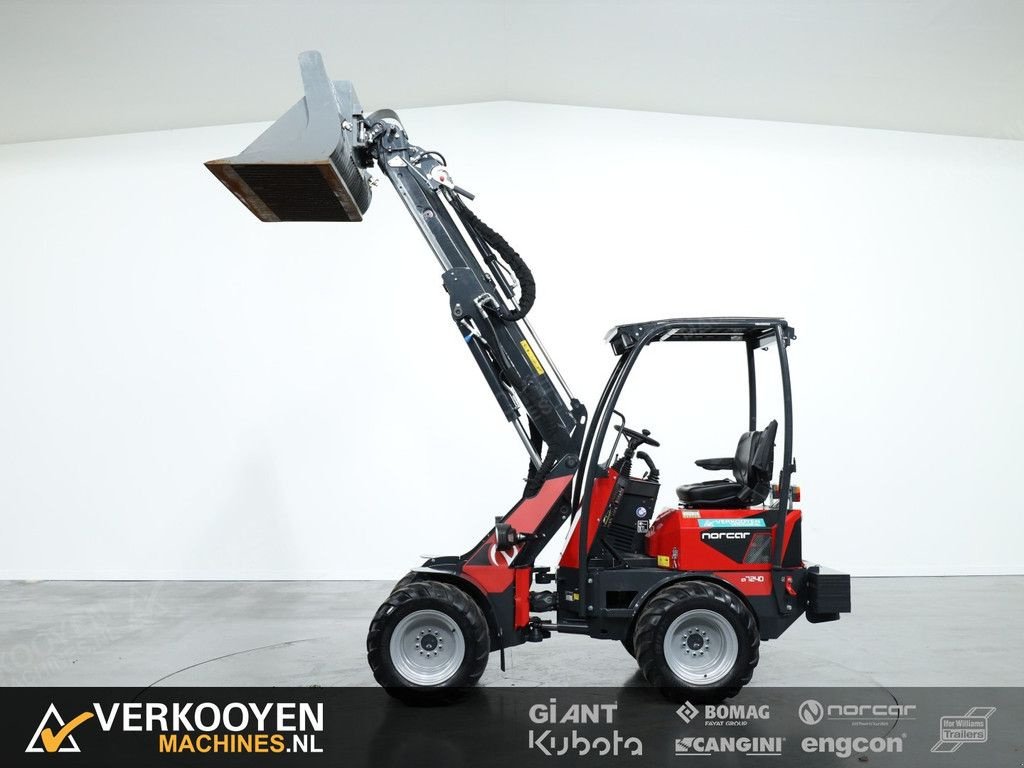 Radlader tipa Norcar a7240 Minishovel 1500kg hef, Gebrauchtmaschine u Vessem (Slika 4)