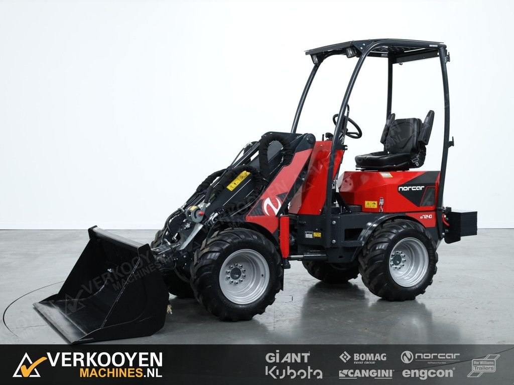 Radlader typu Norcar a7240 Minishovel, Neumaschine v Vessem (Obrázek 1)