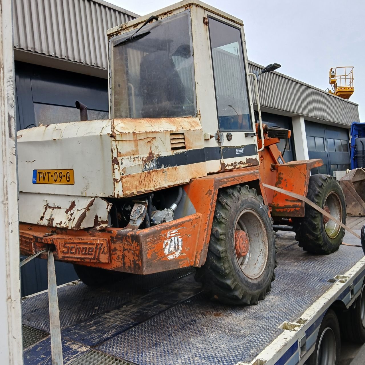 Radlader van het type Schaeff Skl835., Gebrauchtmaschine in Alblasserdam (Foto 1)