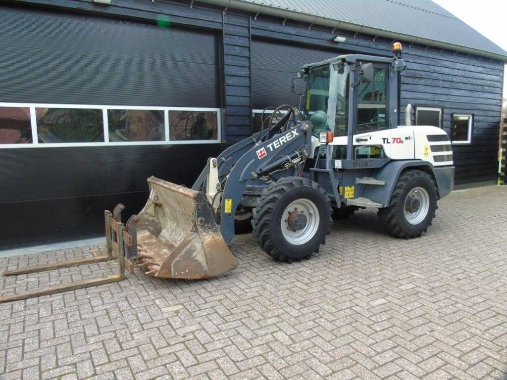 Radlader del tipo Schaeff TL 70 s Terex zwenklader wiellader shovel, Gebrauchtmaschine en Ederveen (Imagen 2)