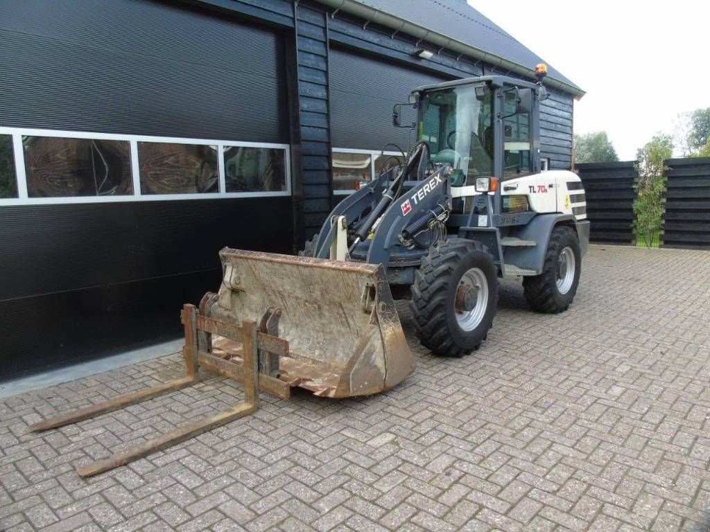 Radlader del tipo Schaeff TL 70 s Terex zwenklader wiellader shovel, Gebrauchtmaschine en Ederveen (Imagen 7)