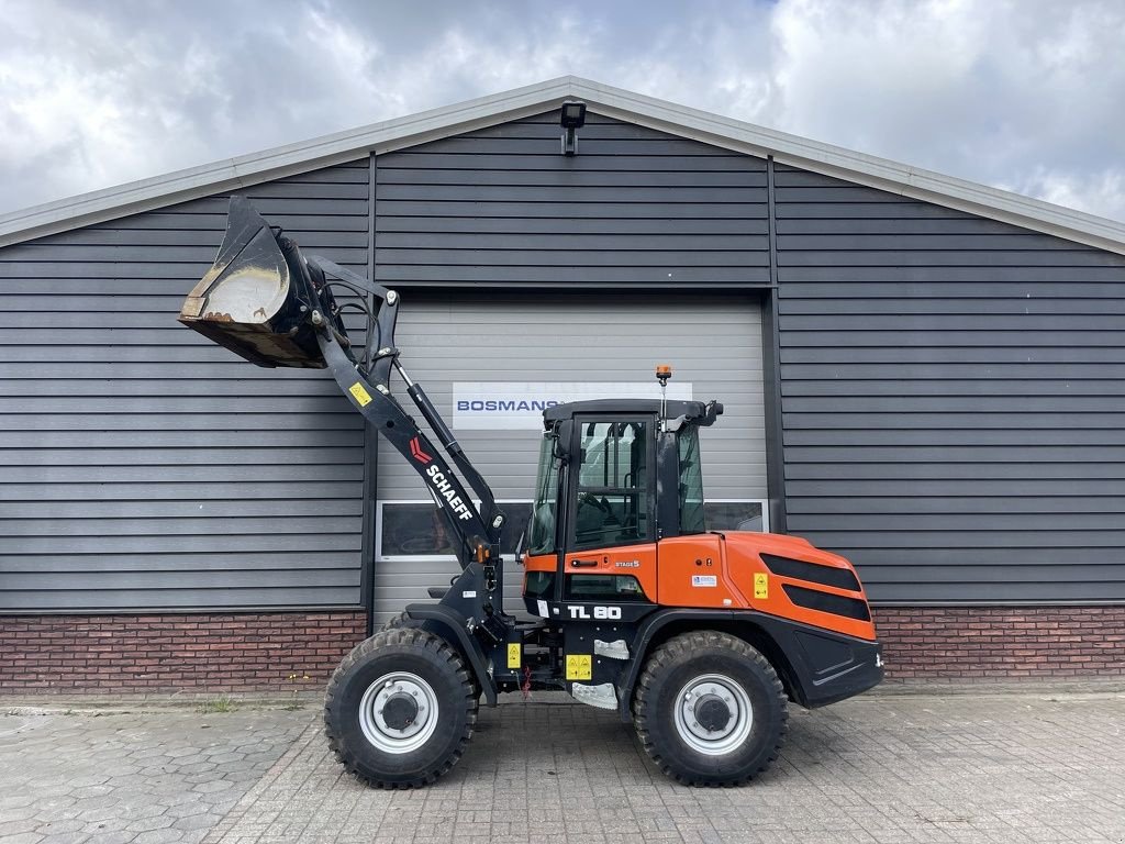 Radlader van het type Schaeff TL80 shovel BJ 2023 (Yanmar V80), Gebrauchtmaschine in Neer (Foto 4)