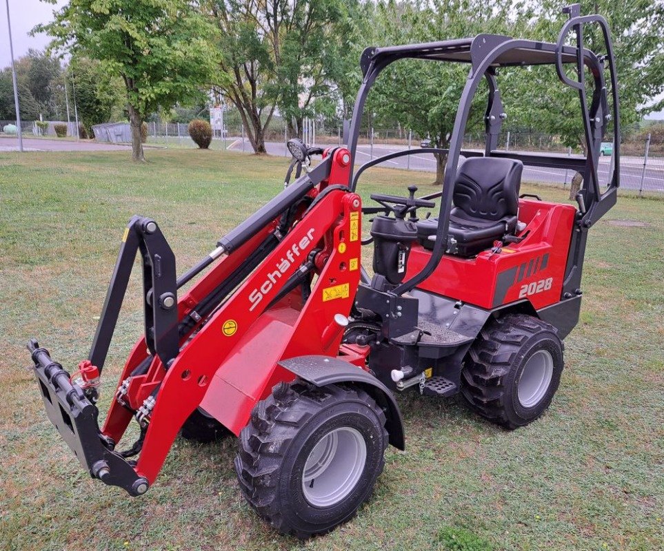 Radlader van het type Schäffer 2028 - 2 mit FSD, Neumaschine in Burkau (Foto 1)