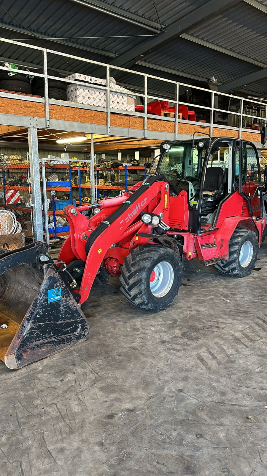 Radlader of the type Schäffer 5370 Z, Gebrauchtmaschine in Husum (Picture 1)