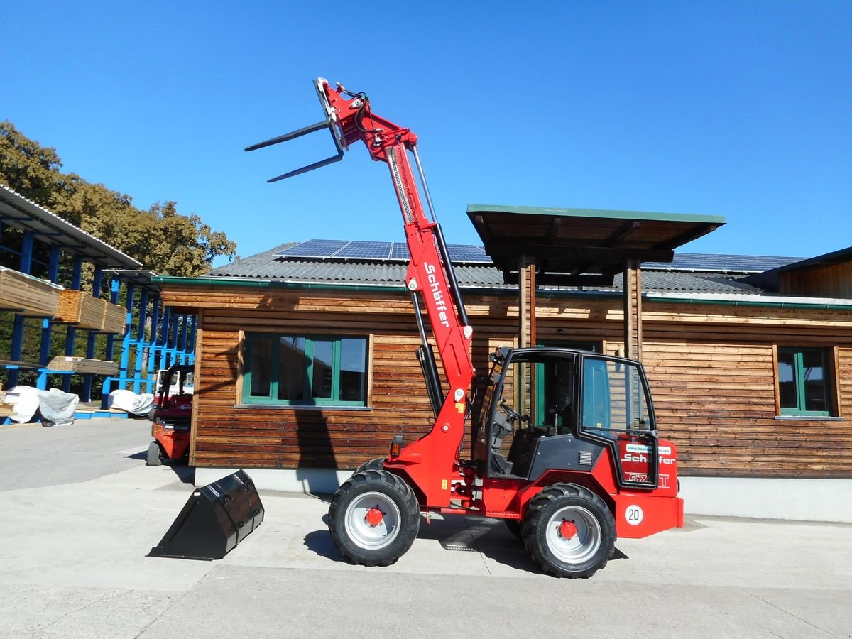 Radlader typu Schäffer 570T mit Teleskoparm! ( 4.900kg )  Schaufel u. G, Gebrauchtmaschine v St. Nikolai ob Draßling (Obrázek 15)