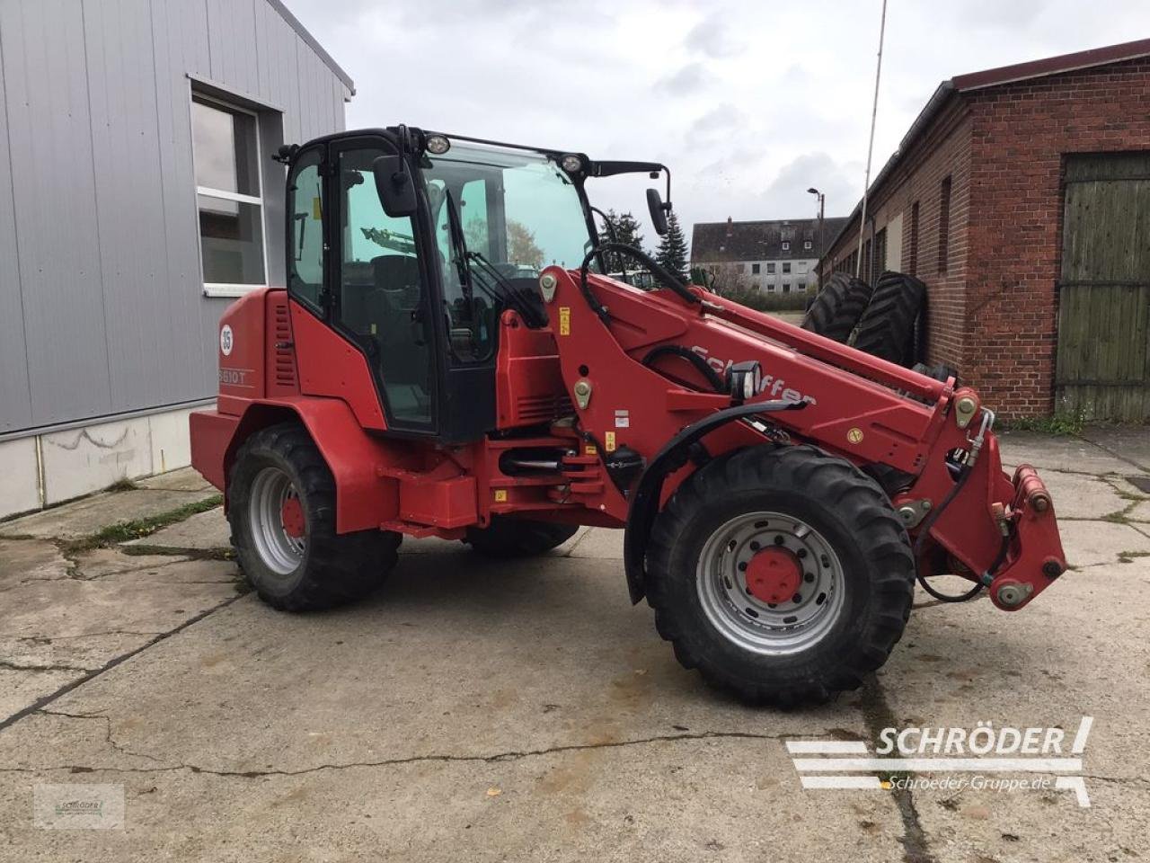 Radlader van het type Schäffer 8610 T, Gebrauchtmaschine in Wildeshausen (Foto 13)