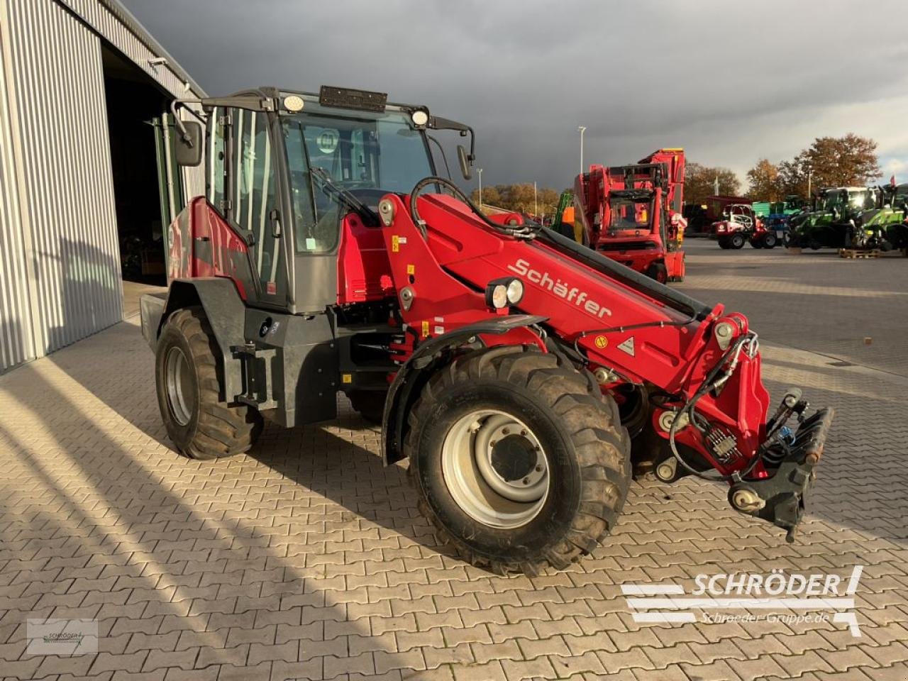 Radlader del tipo Schäffer 8620 T-2, Gebrauchtmaschine en Holdorf (Imagen 4)