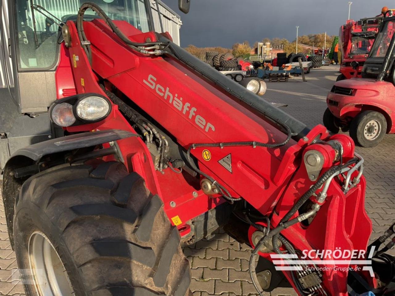 Radlader del tipo Schäffer 8620 T-2, Gebrauchtmaschine en Holdorf (Imagen 16)