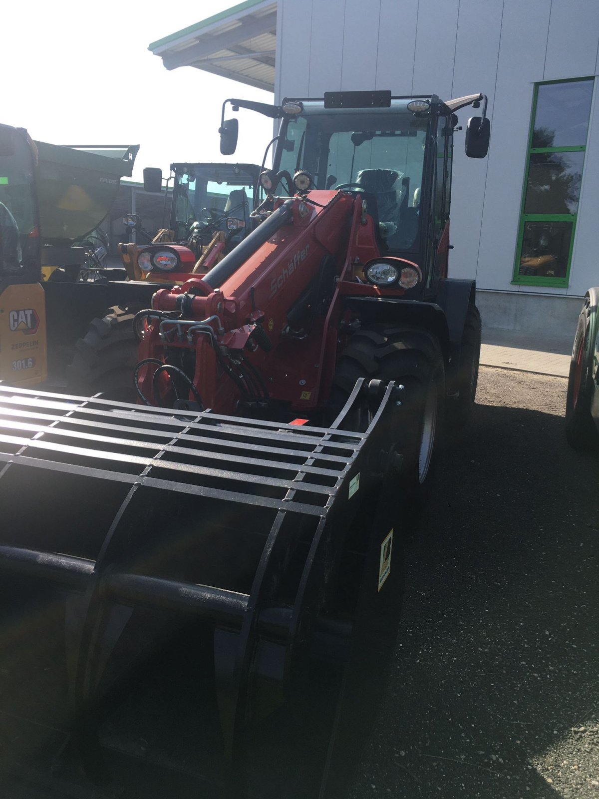 Radlader van het type Schäffer 8620T-2 mit Kabine, Neumaschine in Süderlügum (Foto 2)