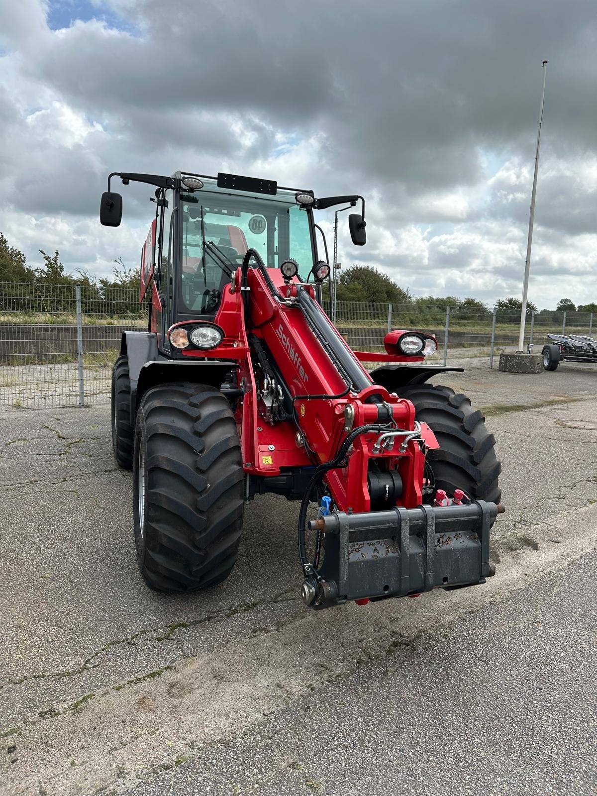 Radlader del tipo Schäffer 8620T-2 mit Kabine, Gebrauchtmaschine In Süderlügum (Immagine 1)