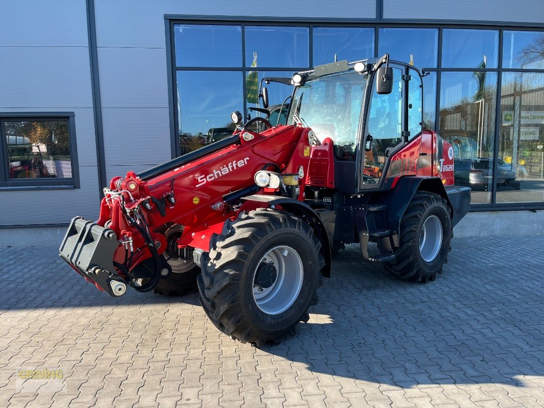 Radlader van het type Schäffer 8620T Teleskopradlader, Neumaschine in Greven (Foto 2)