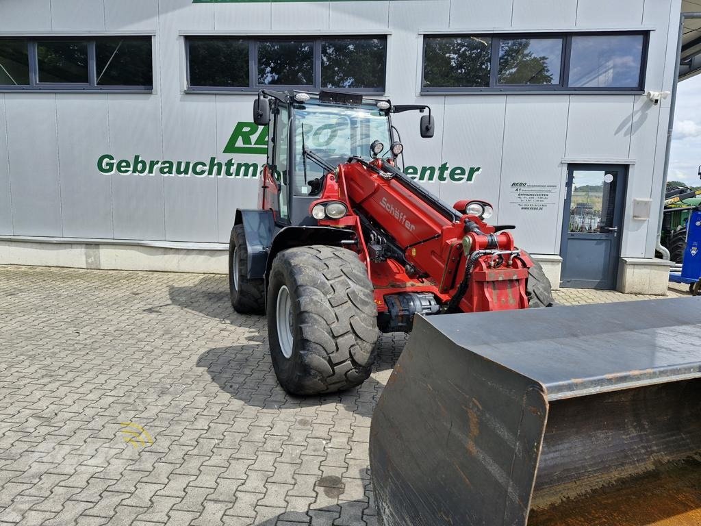 Radlader del tipo Schäffer 9640T, Gebrauchtmaschine In Neuenkirchen-Vörden (Immagine 3)