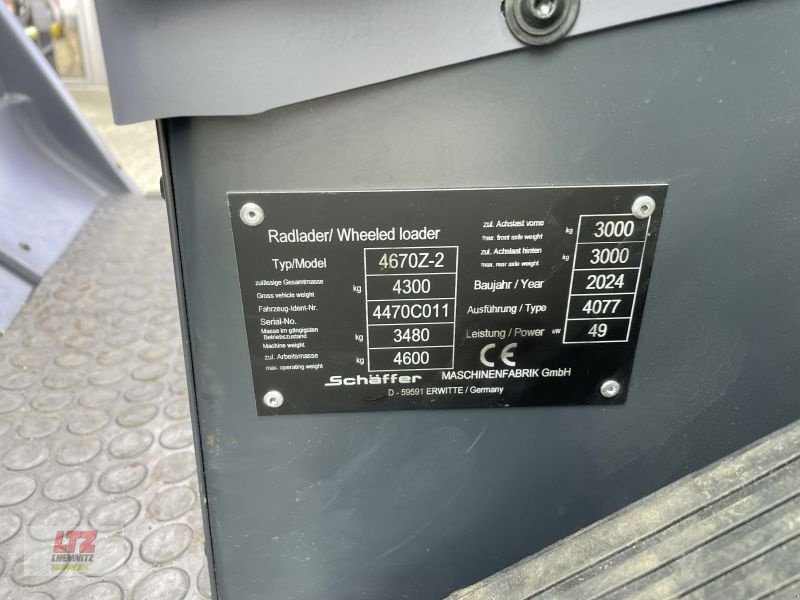 Radlader za tip Schäffer SCHÄFFER 4670 Z RADLADER, Neumaschine u Hartmannsdorf (Slika 13)