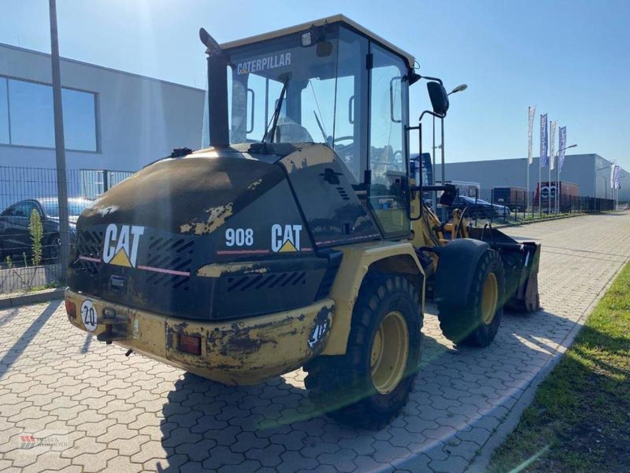 Radlader tip Sonstige CAT 908 RADLADER MIT ANBAUGERÄTEN, Gebrauchtmaschine in Oyten (Poză 5)