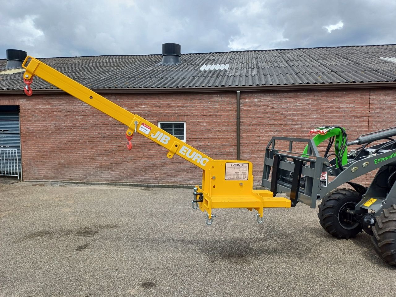 Radlader типа Sonstige Euro jib hijsjib hijsbok 3 ton 3, Neumaschine в Stroe (Gld) (Фотография 8)