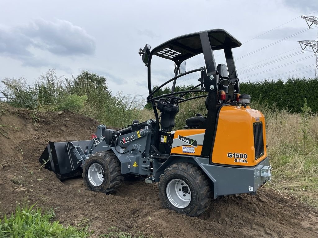 Radlader typu Sonstige Giant G1500 X-TRA minishovel / kniklader BJ 2024 115 uur, Gebrauchtmaschine v Neer (Obrázok 2)