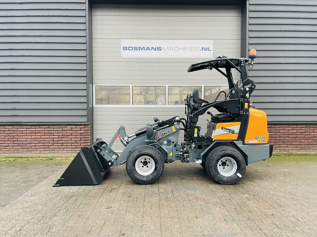 Radlader Türe ait Sonstige Giant G1500 X-TRA minishovel / kniklader NIEUW gras banden, Neumaschine içinde Neer (resim 1)