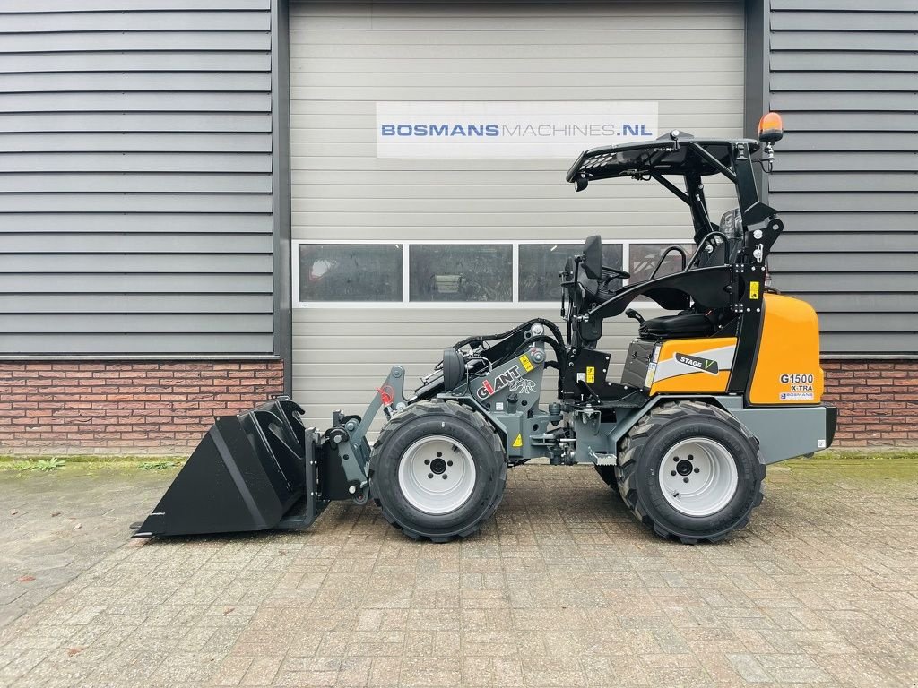 Radlader typu Sonstige Giant G1500 X-TRA minishovel / kniklader NIEUW skid banden, Neumaschine v Neer (Obrázek 3)