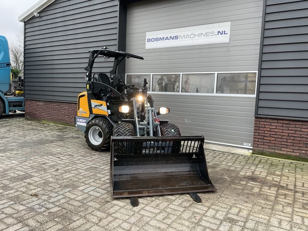 Radlader des Typs Sonstige Giant G2200 HD X-TRA minishovel DEMO &euro;550 LEASE, Gebrauchtmaschine in Neer (Bild 4)