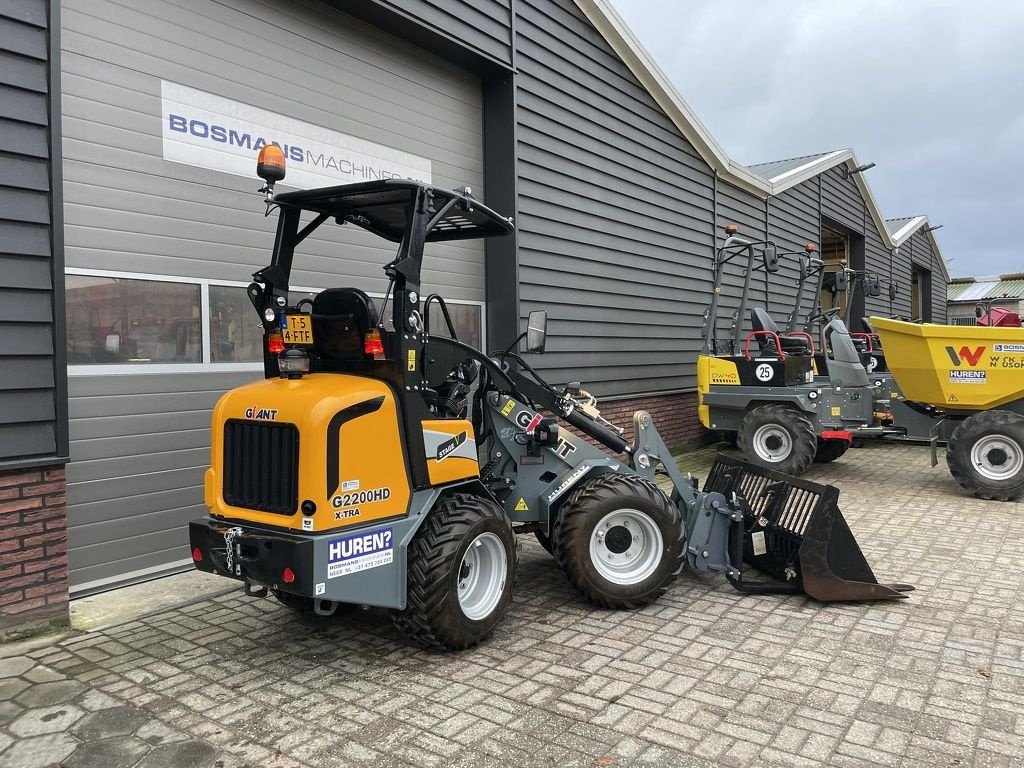 Radlader des Typs Sonstige Giant G2200 HD X-TRA minishovel DEMO &euro;550 LEASE, Gebrauchtmaschine in Neer (Bild 8)