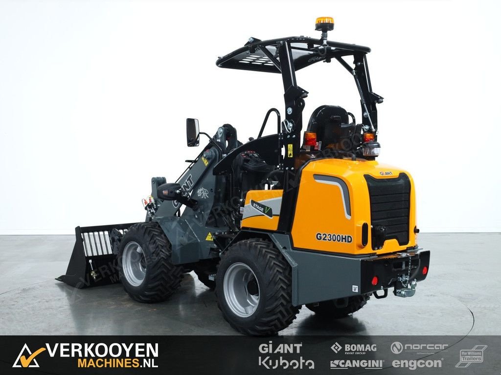 Radlader Türe ait Sonstige Giant G2300 HD Minishovel, Neumaschine içinde Vessem (resim 3)