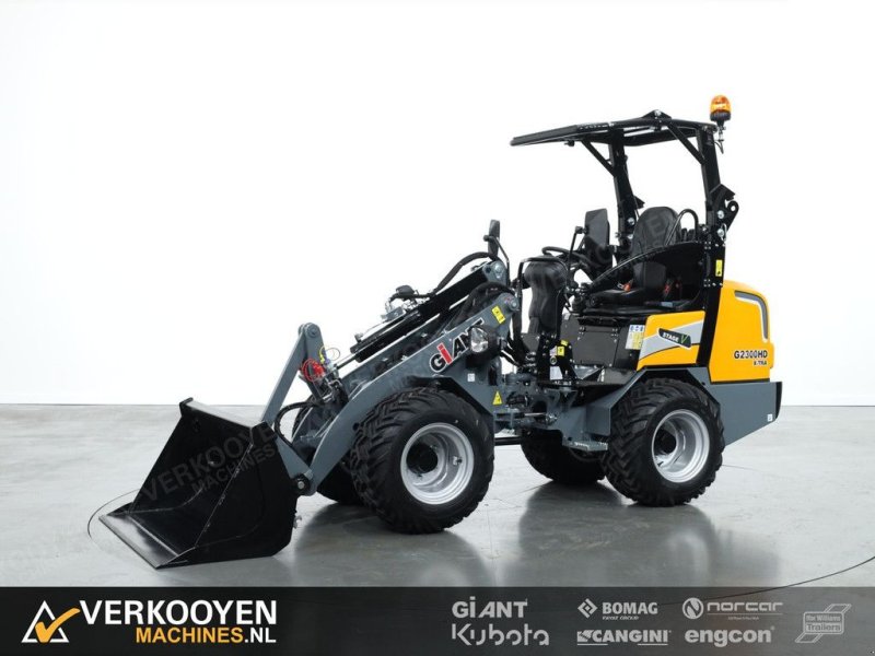 Radlader a típus Sonstige Giant G2300 X-tra HD Minishovel 2x functie Pro-inching, Gebrauchtmaschine ekkor: Vessem