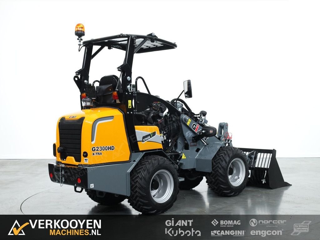 Radlader a típus Sonstige Giant G2300 X-tra HD Minishovel 2x functie Pro-inching, Gebrauchtmaschine ekkor: Vessem (Kép 4)