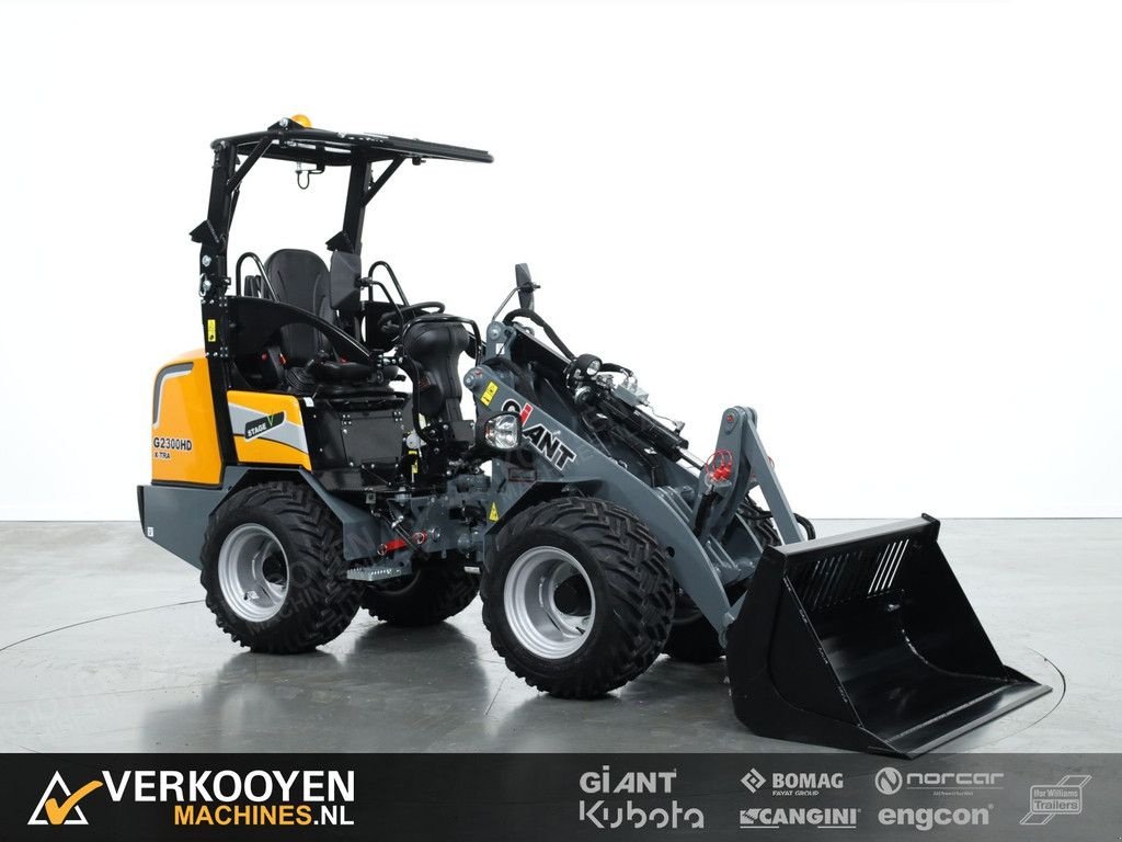 Radlader a típus Sonstige Giant G2300 X-tra HD Minishovel 2x functie Pro-inching, Gebrauchtmaschine ekkor: Vessem (Kép 5)