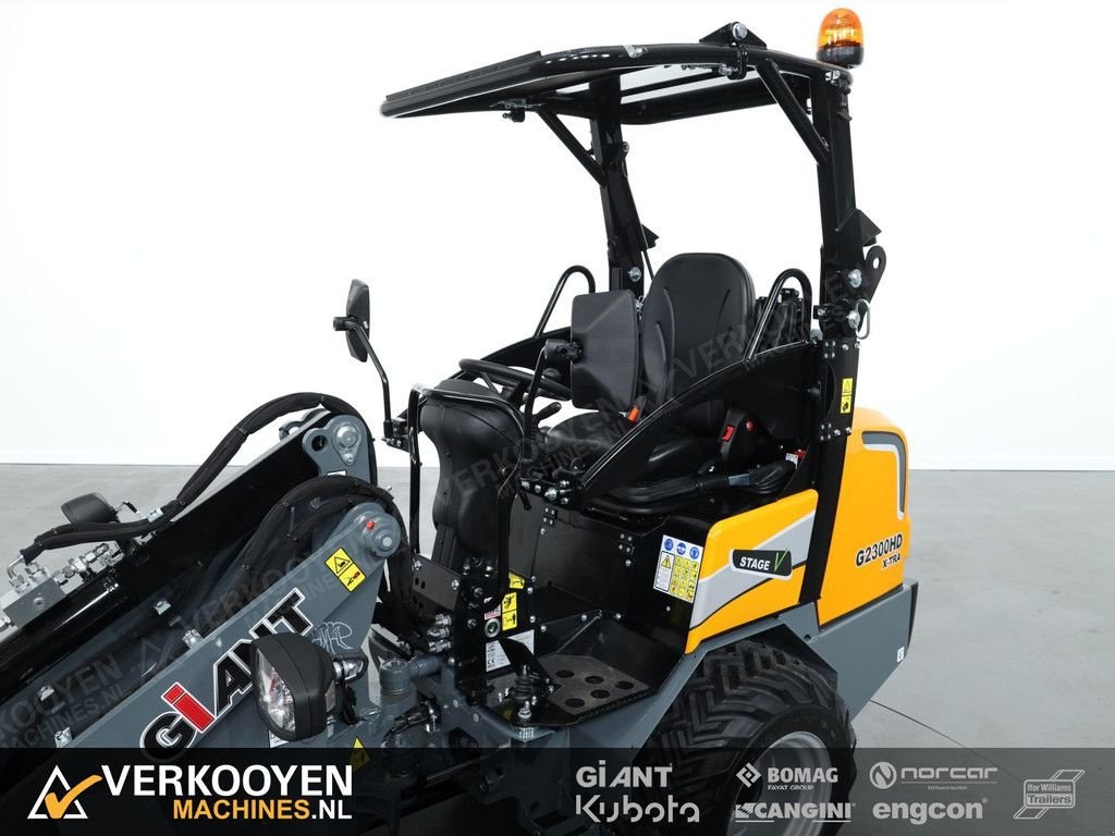 Radlader Türe ait Sonstige Giant G2300 X-tra HD Minishovel 2x functie Pro-inching, Gebrauchtmaschine içinde Vessem (resim 10)