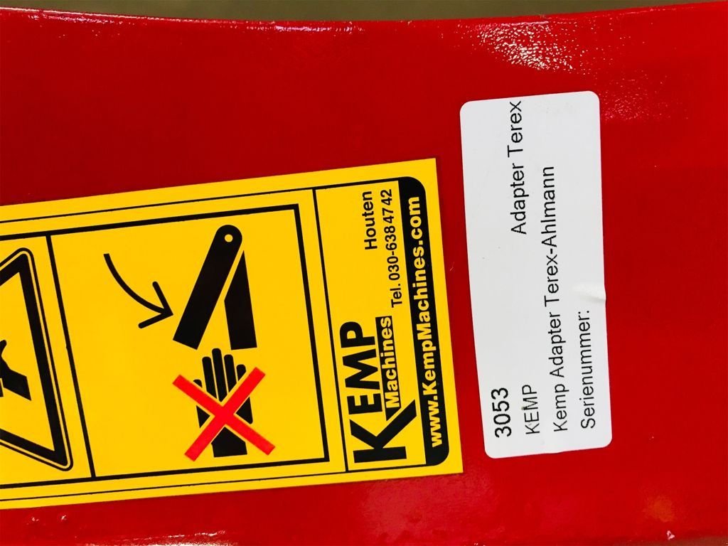 Radlader tip Sonstige Kemp Adapter Terex naar Ahlmann, Neumaschine in Coevorden (Poză 2)