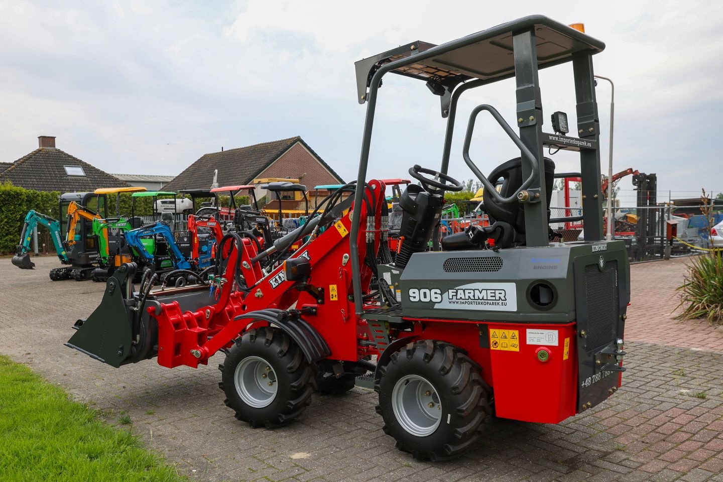 Radlader del tipo Sonstige Kingway FARMER 906, Neumaschine en Hollandscheveld (Imagen 5)