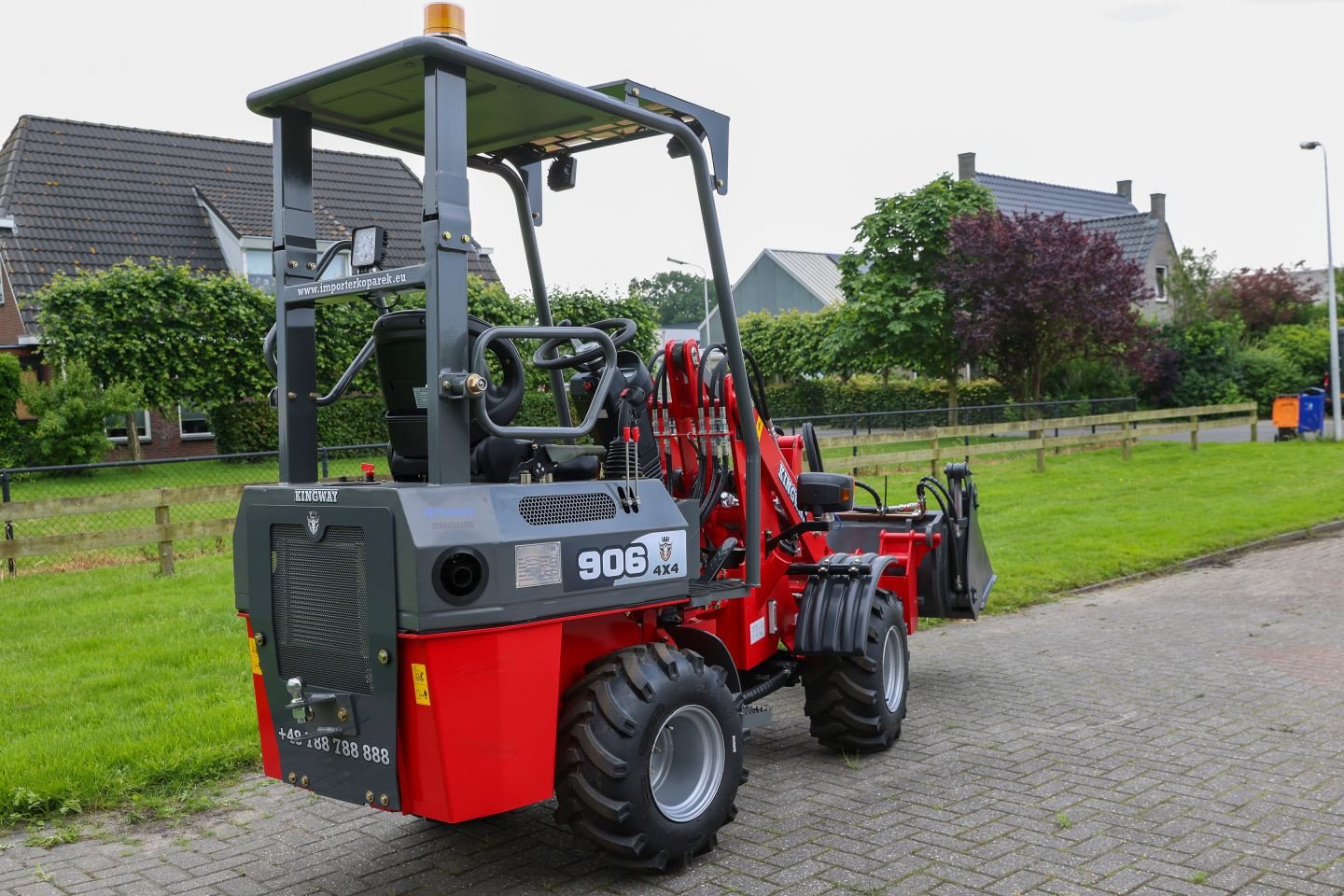 Radlader del tipo Sonstige Kingway FARMER 906, Neumaschine en Hollandscheveld (Imagen 3)