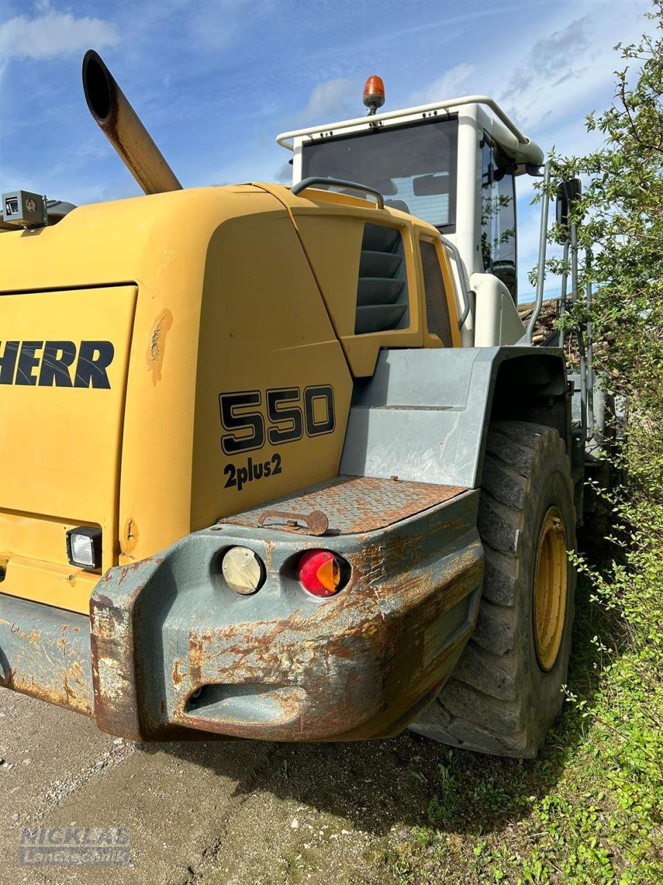 Radlader typu Sonstige Liebherr L 550 2 Plus, Gebrauchtmaschine w Schirradorf (Zdjęcie 4)