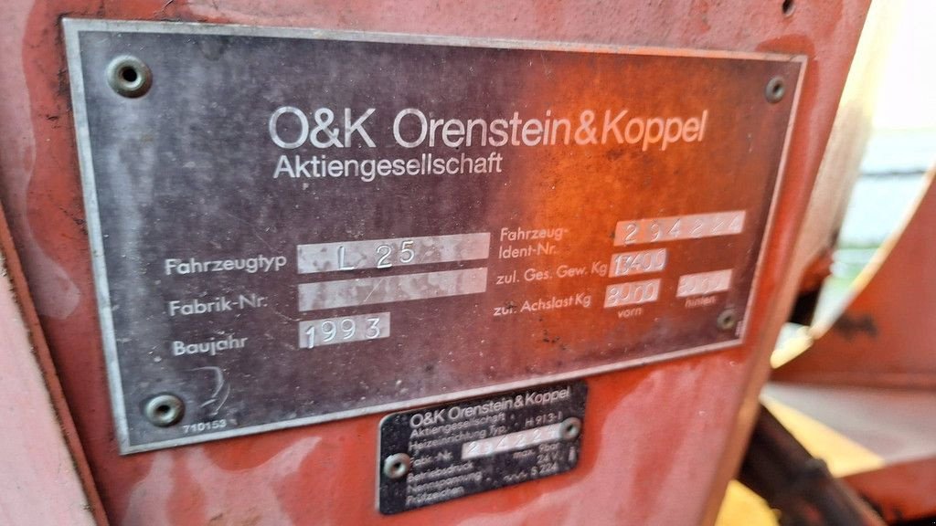 Radlader a típus Sonstige O & K L25, Gebrauchtmaschine ekkor: Antwerpen (Kép 3)