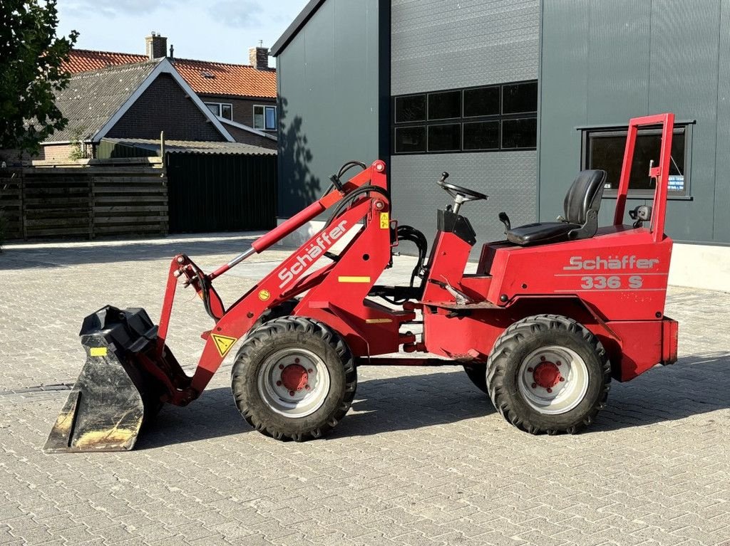 Radlader van het type Sonstige Sch&auml;ffer 336S Bak en Palletbord., Gebrauchtmaschine in WYNJEWOUDE (Foto 1)