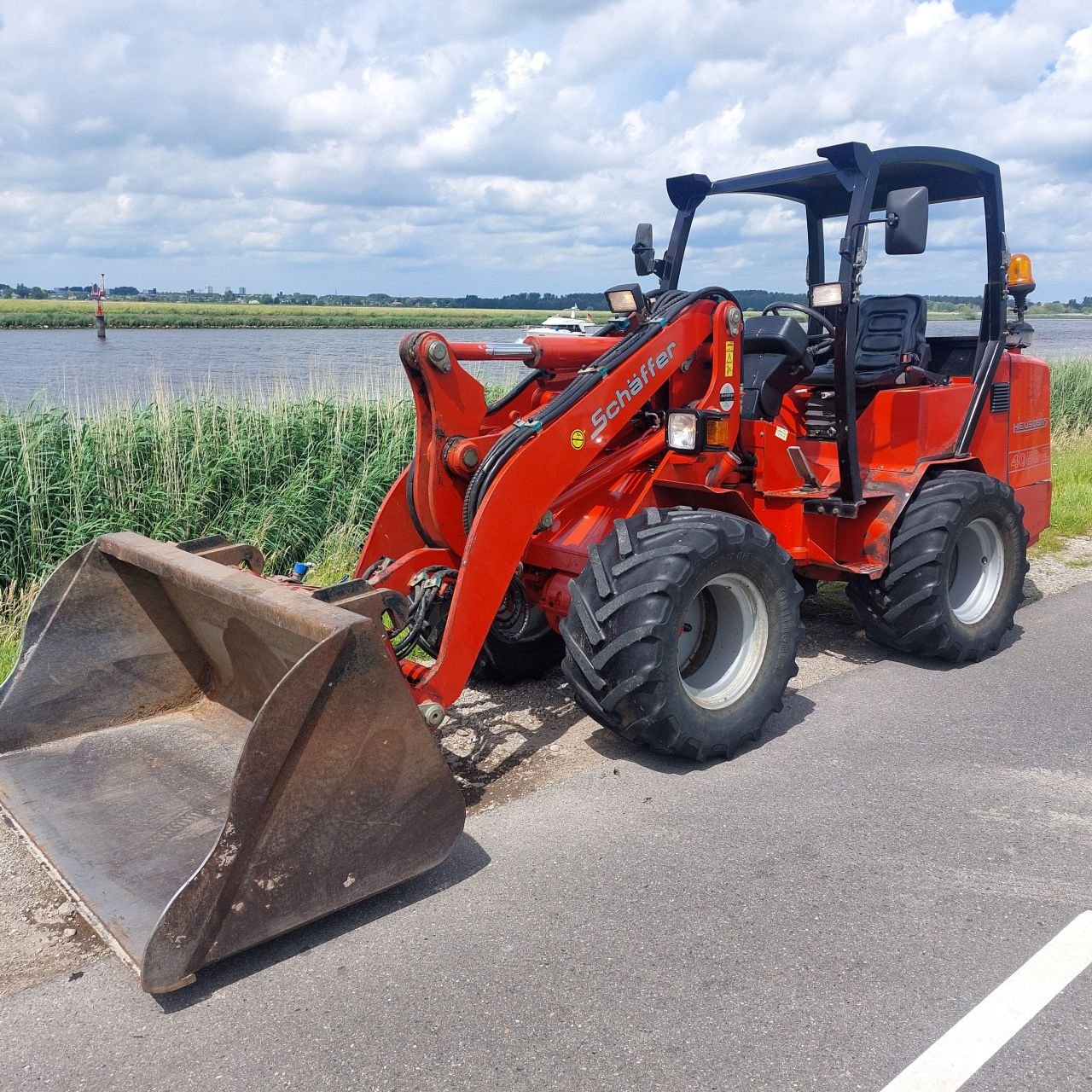 Radlader des Typs Sonstige Sch&auml;ffer 4050 Z, Gebrauchtmaschine in Ouderkerk aan den IJssel (Bild 3)