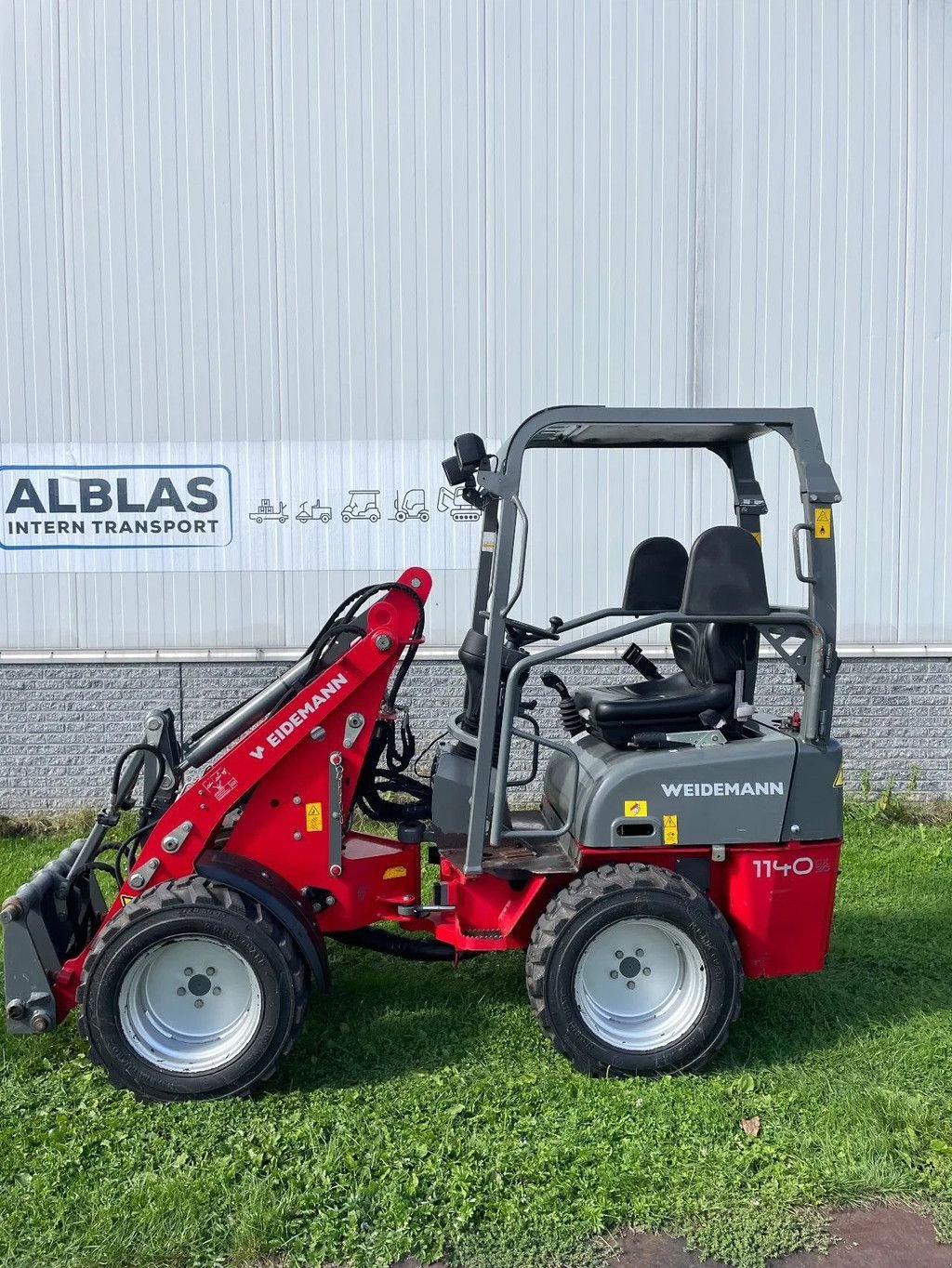 Radlader van het type Sonstige Weidemann 1140 CX kniklader shovel 2500 uur, Gebrauchtmaschine in Kwintsheul (Foto 2)